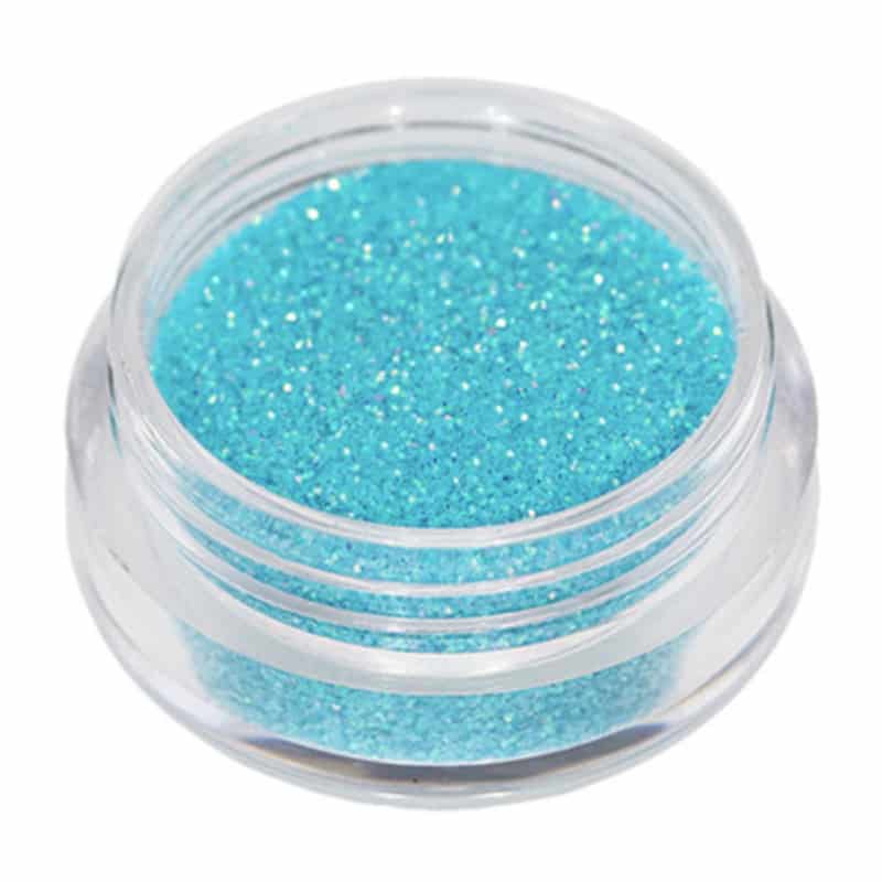 Glitter Puder Aqua