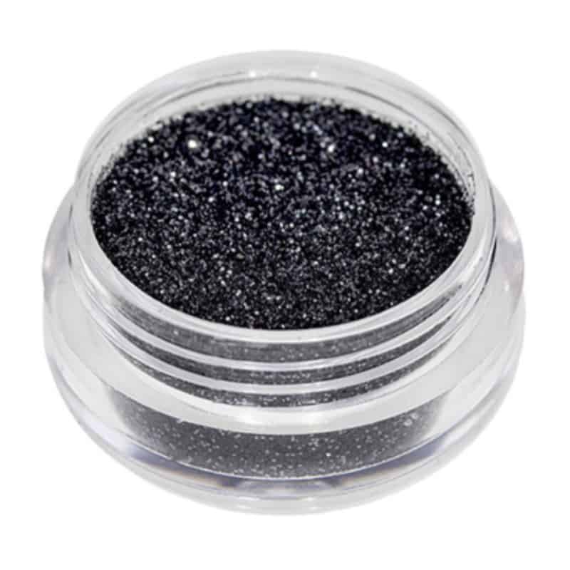 Glitter Puder Black