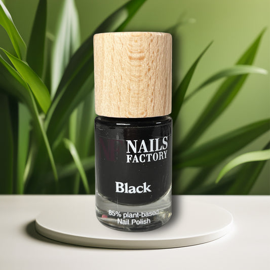 Green Plant Based Nagellack Black Nails Factory