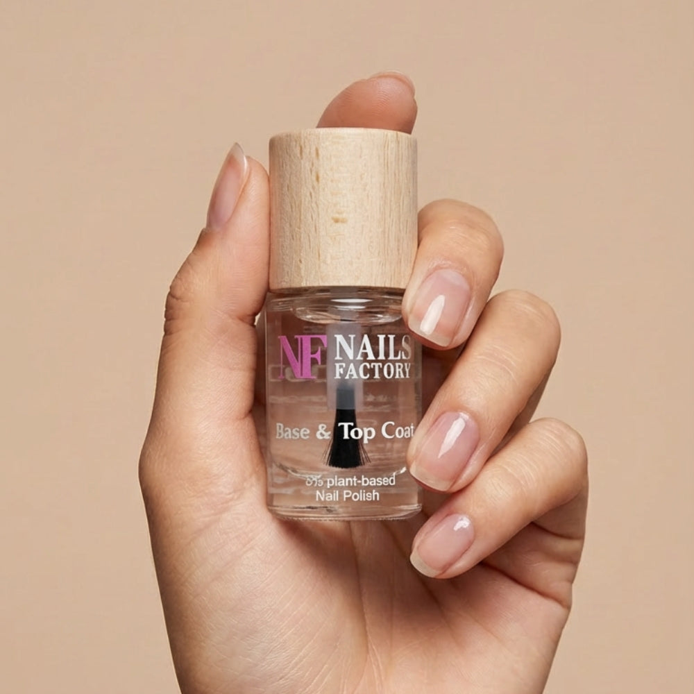 Base Nagellack végétale verte + Top 10 ml