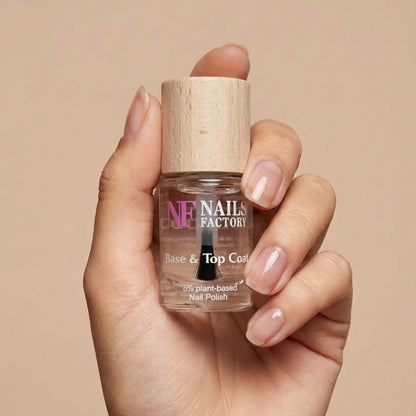Base Nagellack végétale verte + Top 10 ml