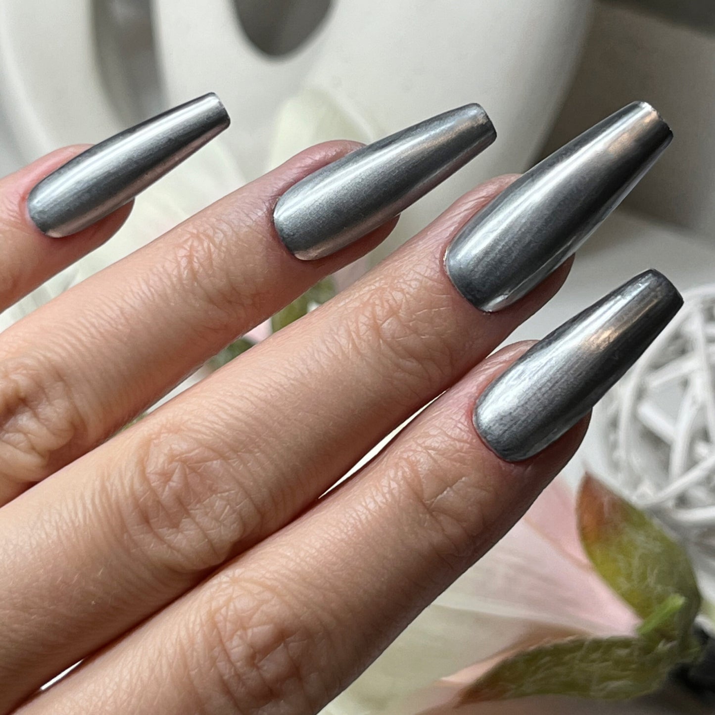 Metallic Liquid Gel Silber 5g
