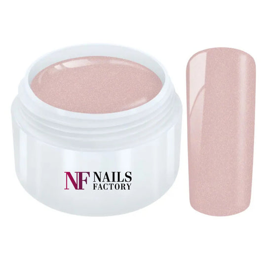 Nails Factory Farbgel Fine Glimmer Nude