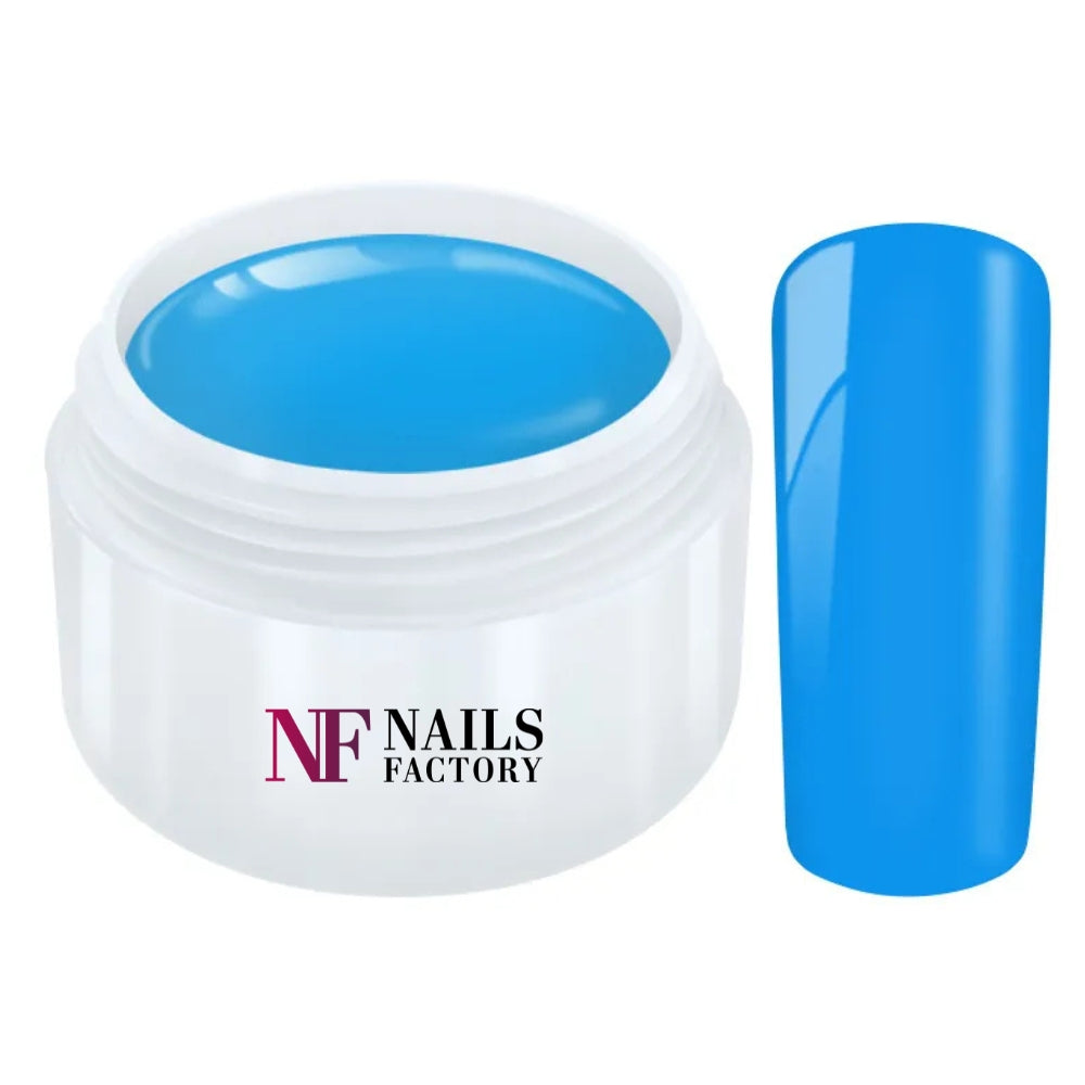 Nails Factory Farbgel Neon Blau