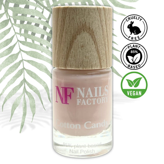 Green Plant Based Nagellack Cotton Candy