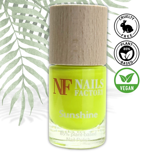 Green Plant Based Nagellack Sunshine