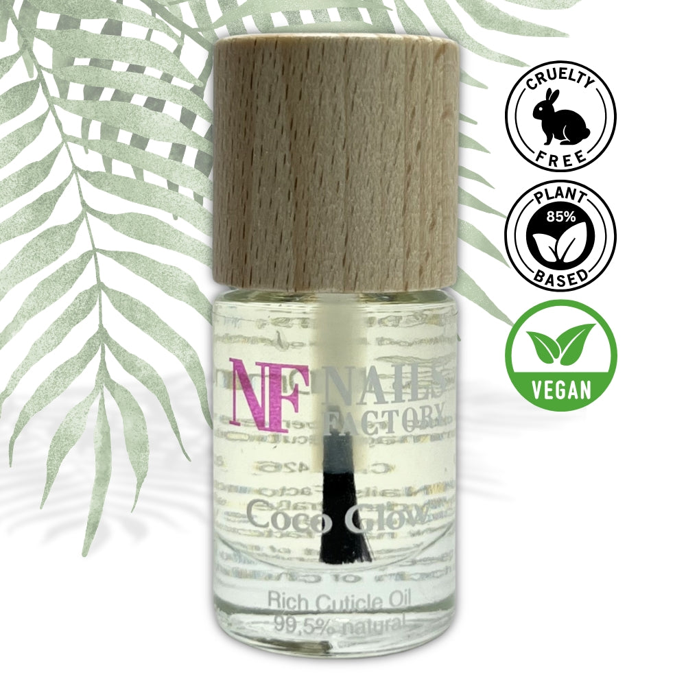Green Plant Based Nagelöl Coco Glow