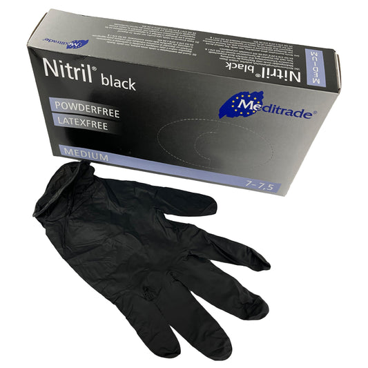 Nitril Handschuhe Schwarz