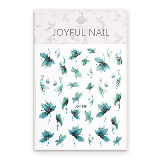 Nail Sticker Aquarell Blumen