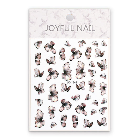 Nail Sticker Blüten