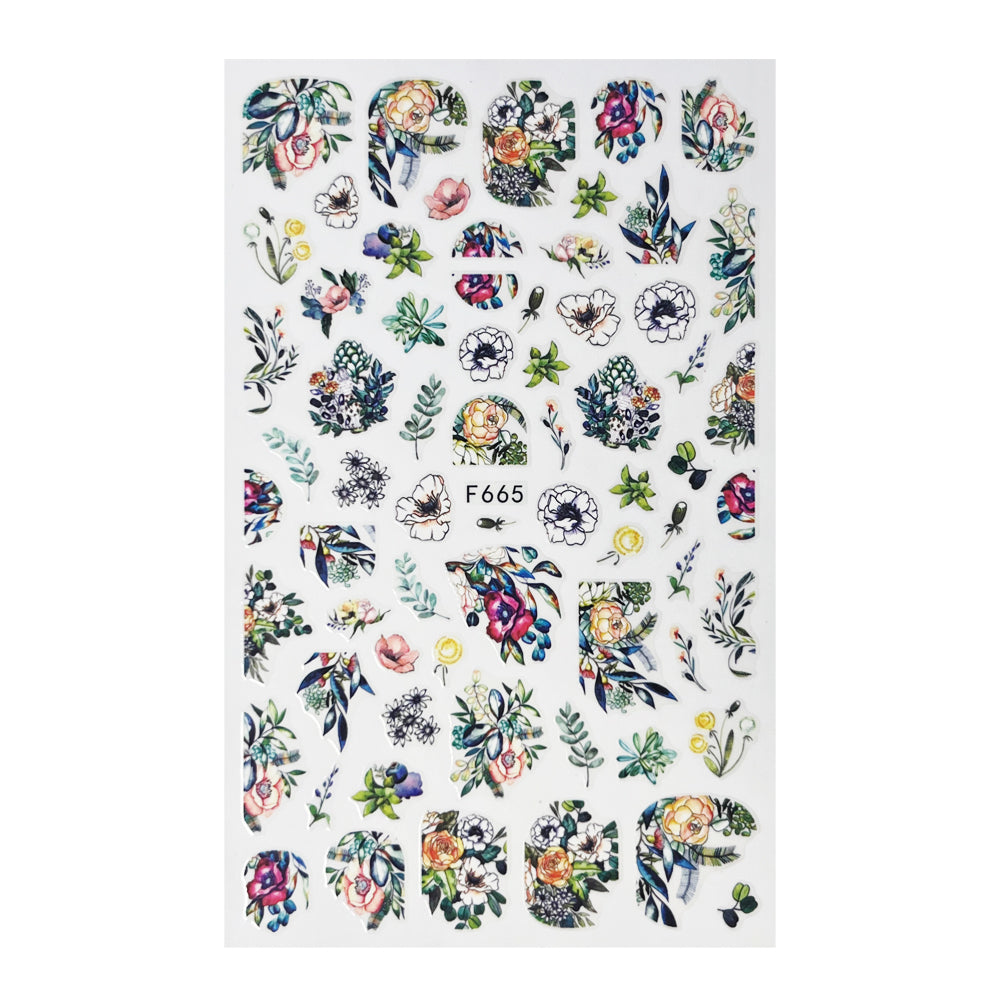 Nail Sticker Floral