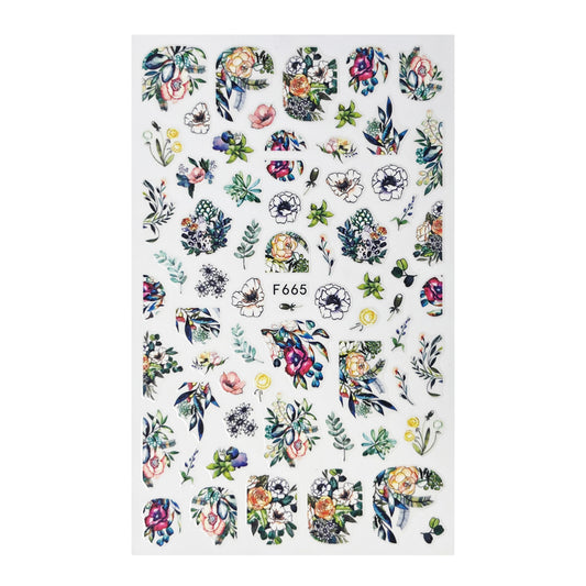 Nail Sticker Floral