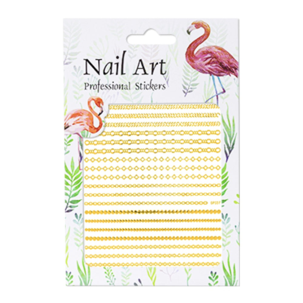 Nail Sticker Ketten 3D