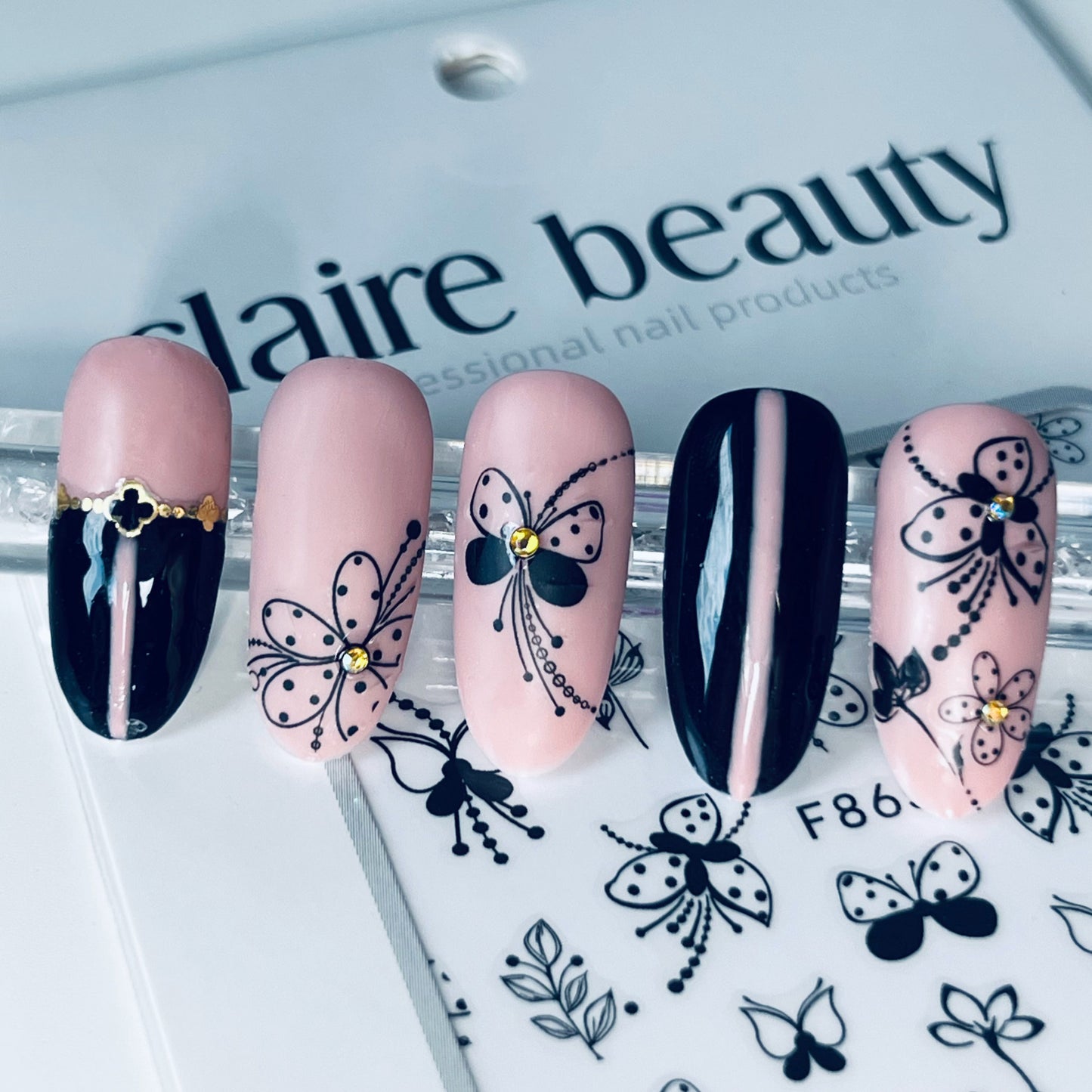 Nail Sticker Sommerblumen