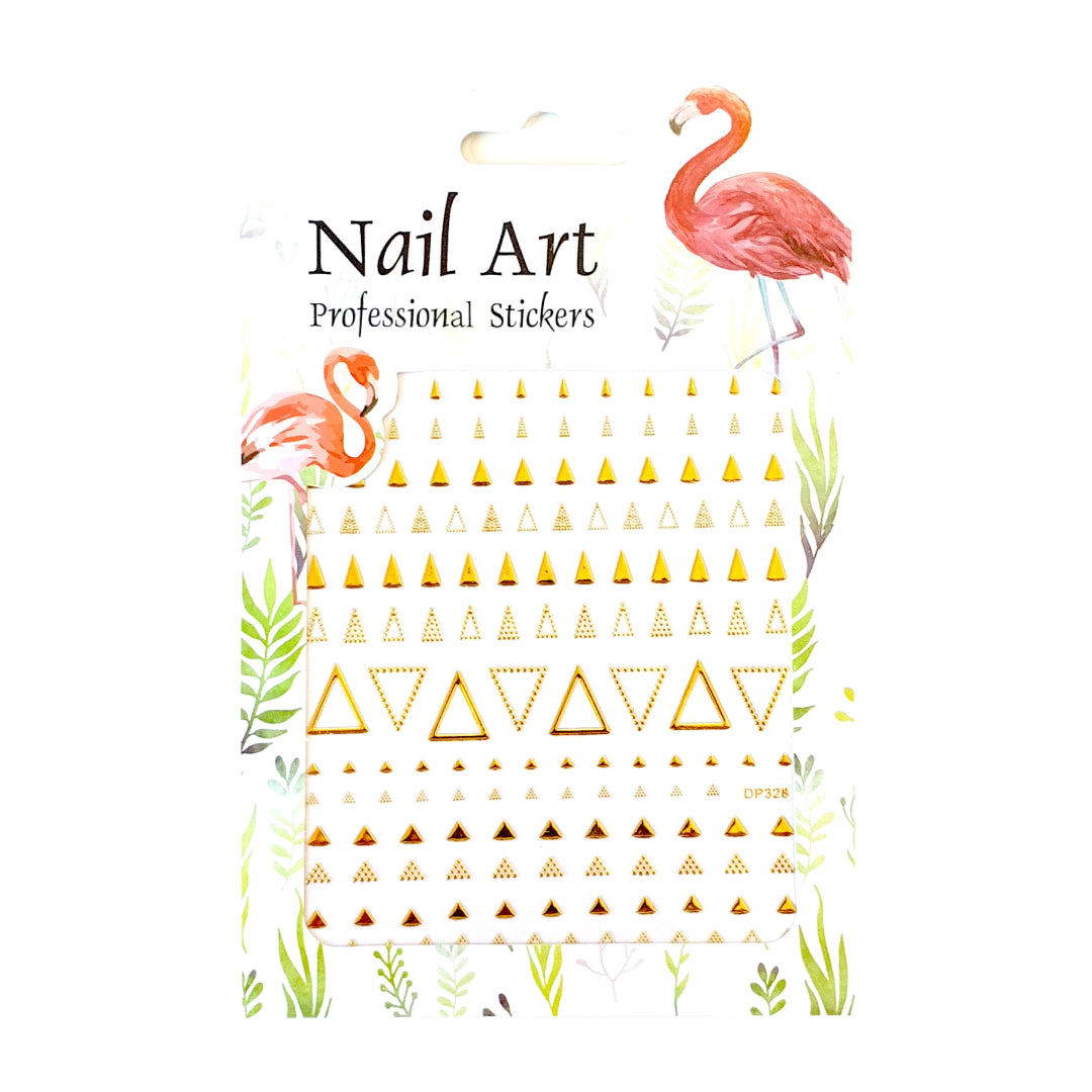 Nail Sticker Triangle 3D