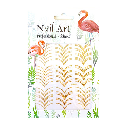 Nail Sticker V-Form 3D