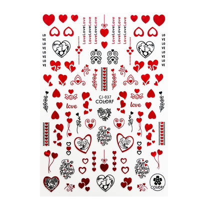 Nail Sticker Valentin