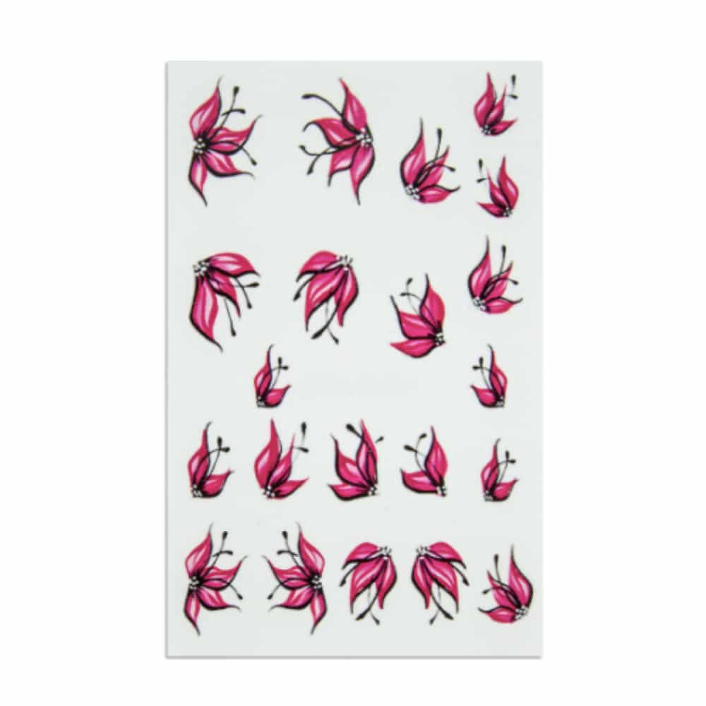 NailArt Tattoo Blume IX