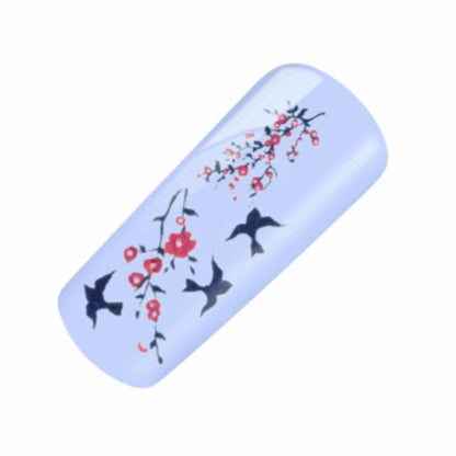 Nailart Tattoo Frühling Kirschblüten