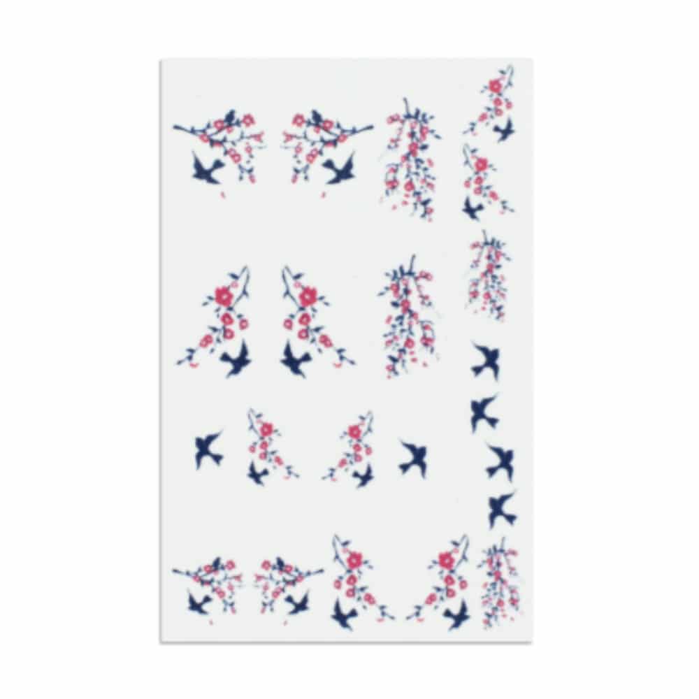 Nailart Tattoo Frühling Kirschblüten