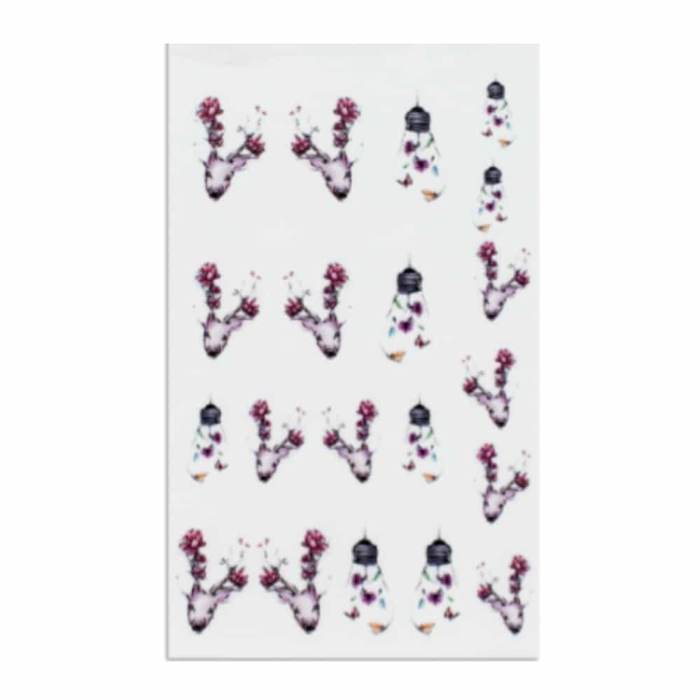 Nailart Tattoo Frühling Vintage