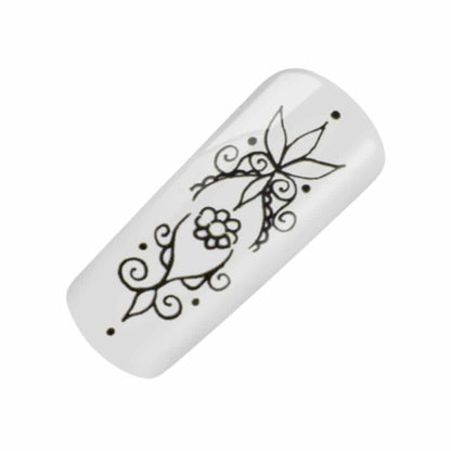 Nailart Tattoo Indian Style