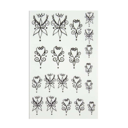 Nailart Tattoo Indian Style