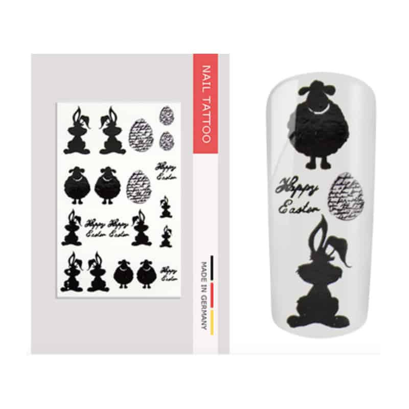 Nailart Tattoo Osterlamm