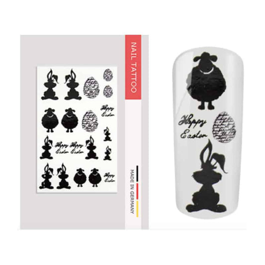 Nailart Tattoo Osterlamm