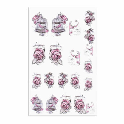 Nailart Tattoo Rosen III