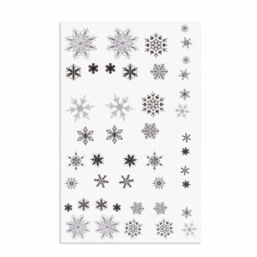 Nailart Tattoo Schneeflocke II