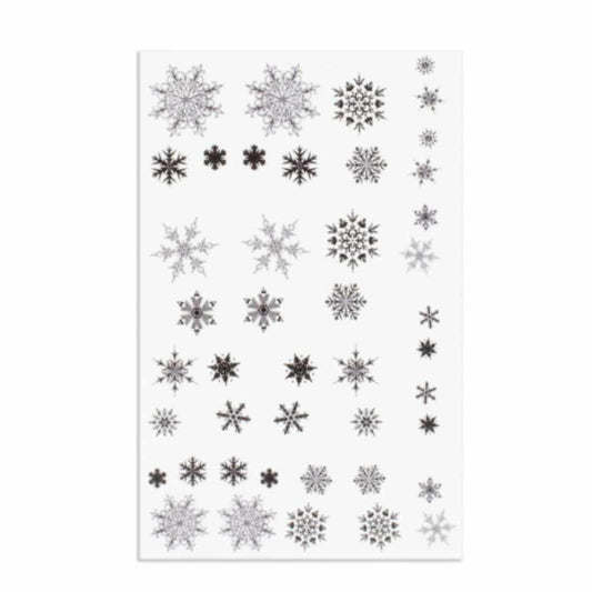 Nailart Tattoo Schneeflocke III