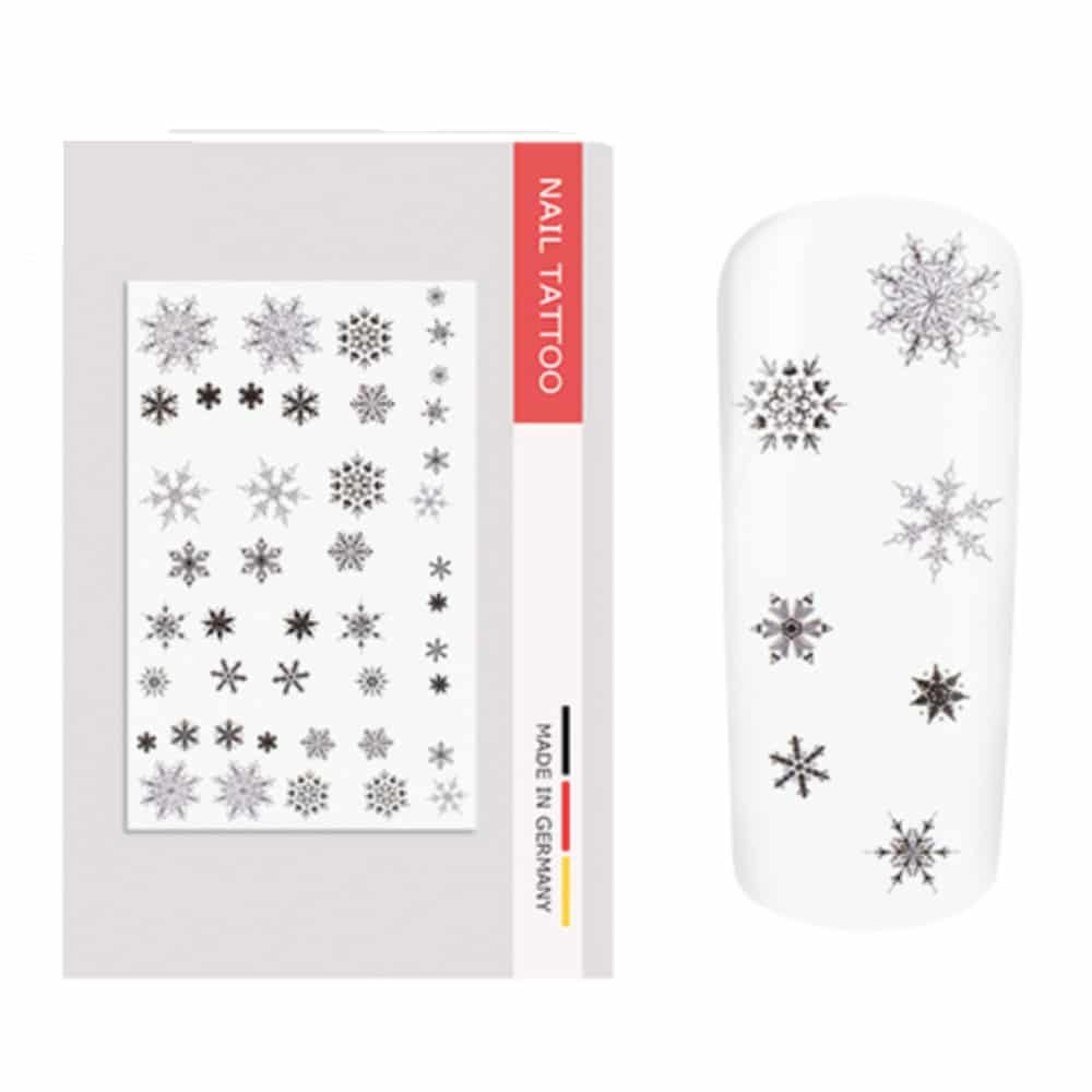 Nailart Tattoo Schneeflocke II
