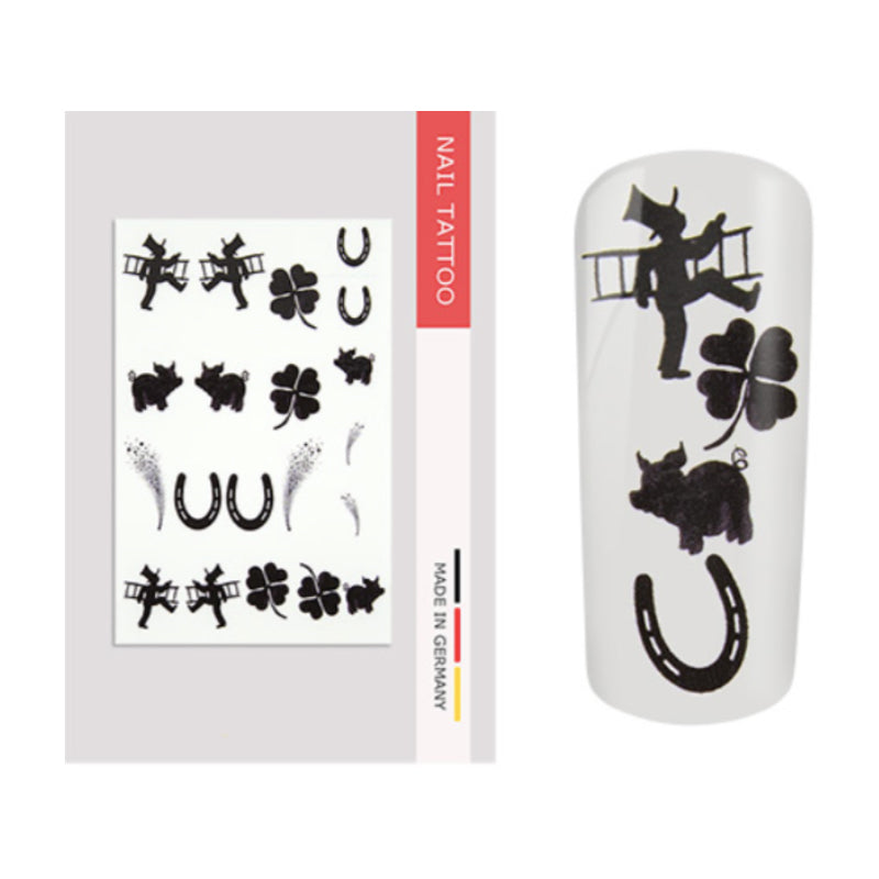 Nailart Tattoo Silvester I