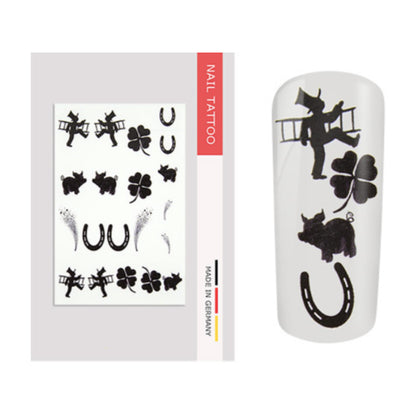 Nailart Tattoo Silvester I