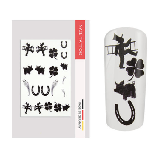 Nailart Tattoo Silvester I