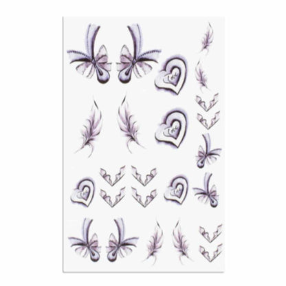 Nailart Tattoo Vintage Love