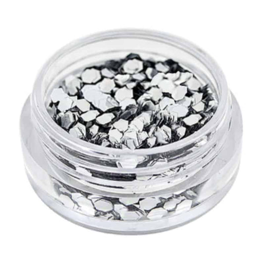 Nailart Pailletten Silver