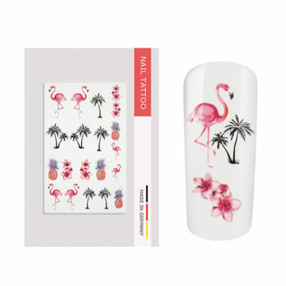 Nailart Tattoo Sommerzeit