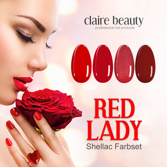 Red Lady Shellac Farbset
