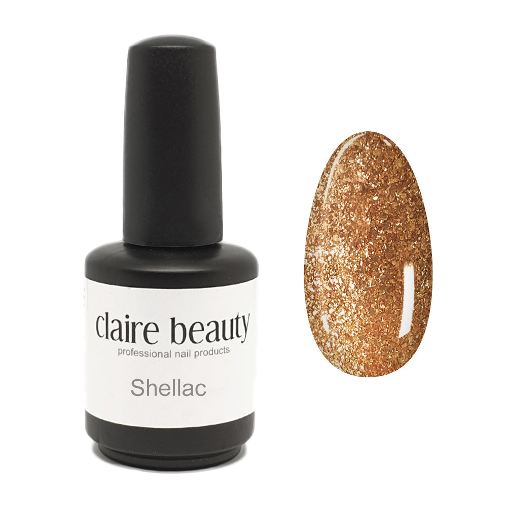 Shellac Glitzer Gold Roxstar #4 12ml