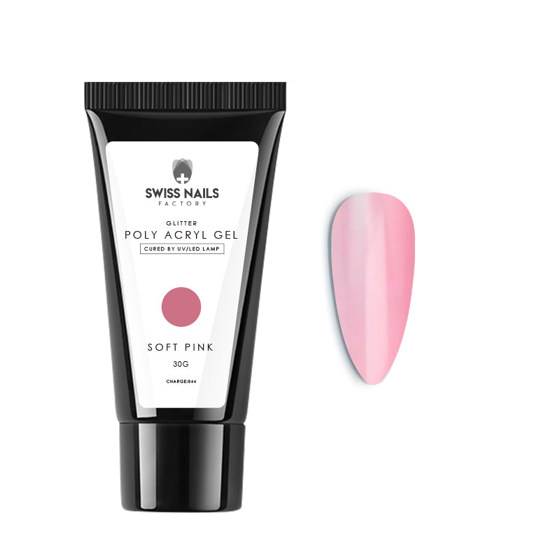 Poly Acryl Gel Soft Pink Nr. 1 30g