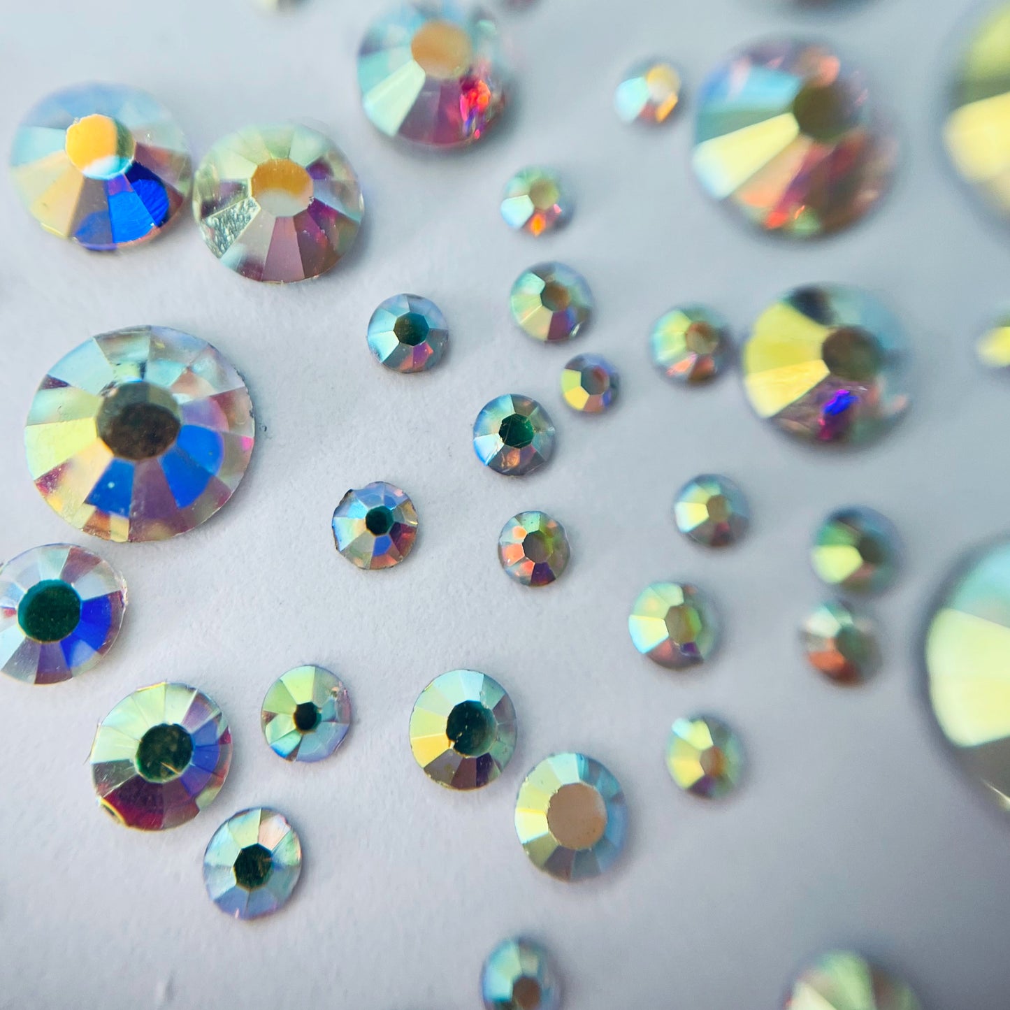 Nailart Strasssteine Hologramm #Mix Display