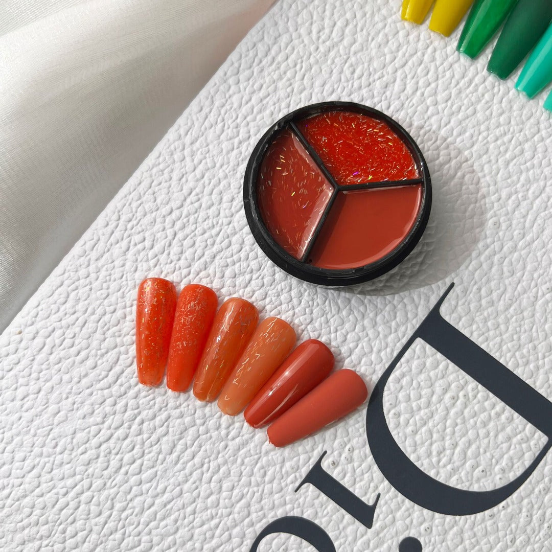 Ultra One Stroke Solid Gel Rot Nr. 6 15ml