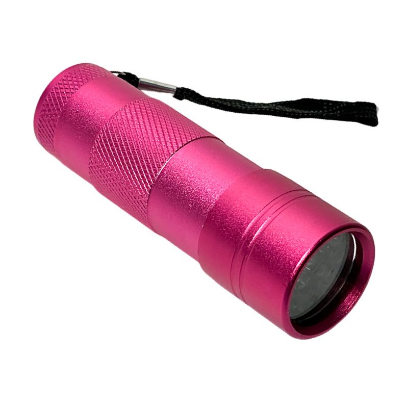 UV/LED Lampe mini 9W Rosa
