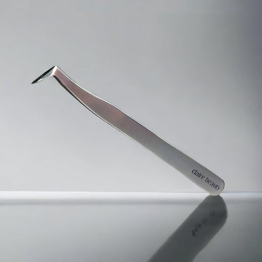 Square eyelash tweezers