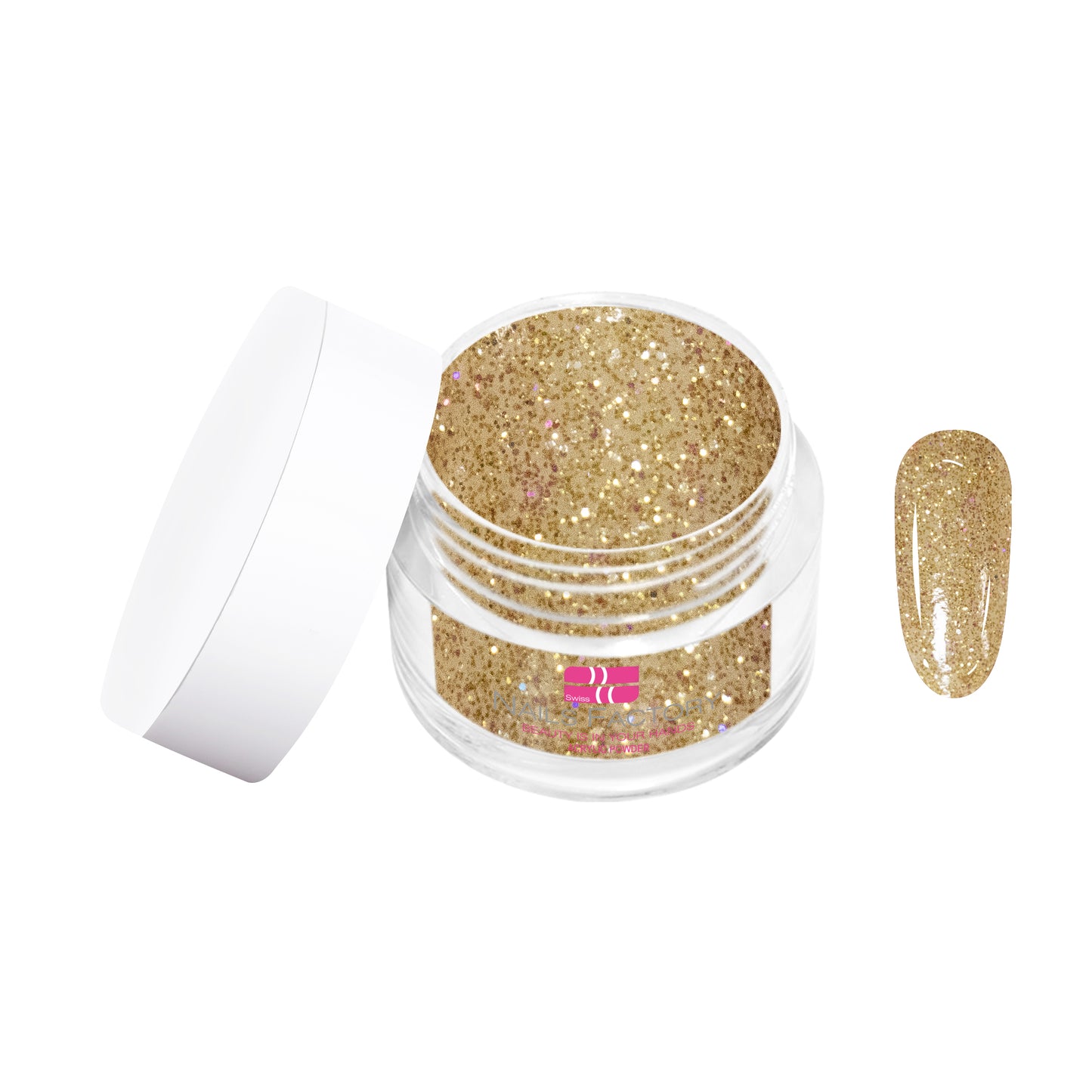 Acryl Puder Gold Nr.201 30g