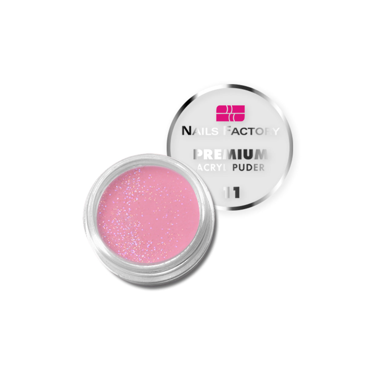 Acrylic Powder Pink Glitter 15g