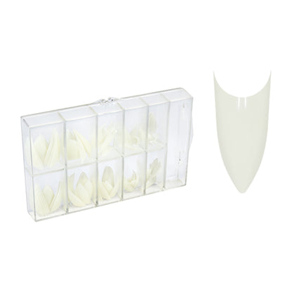 Stiletto Tips Box 100Stk. #Mix Natural