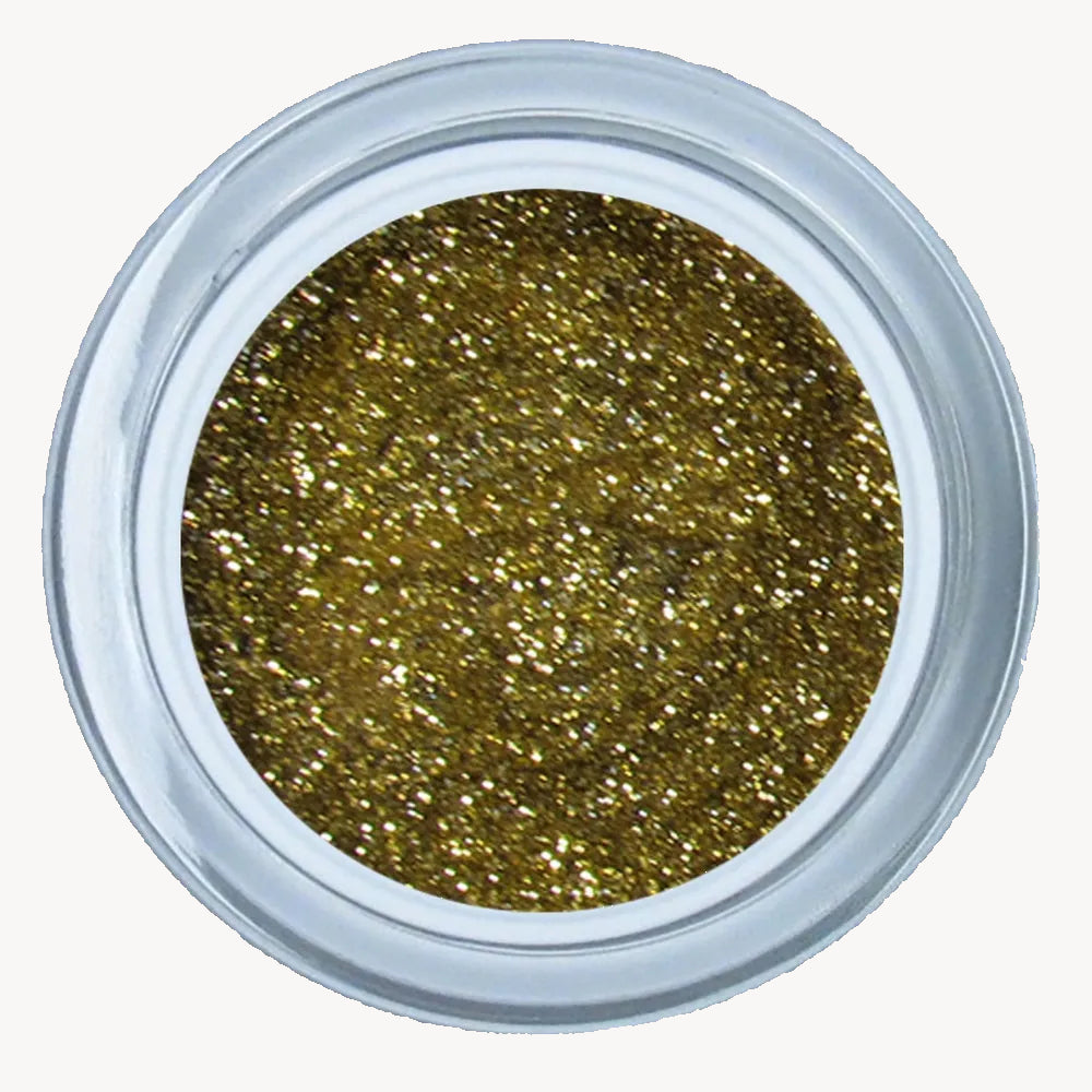 claire beauty Farbgel Glitter Gold